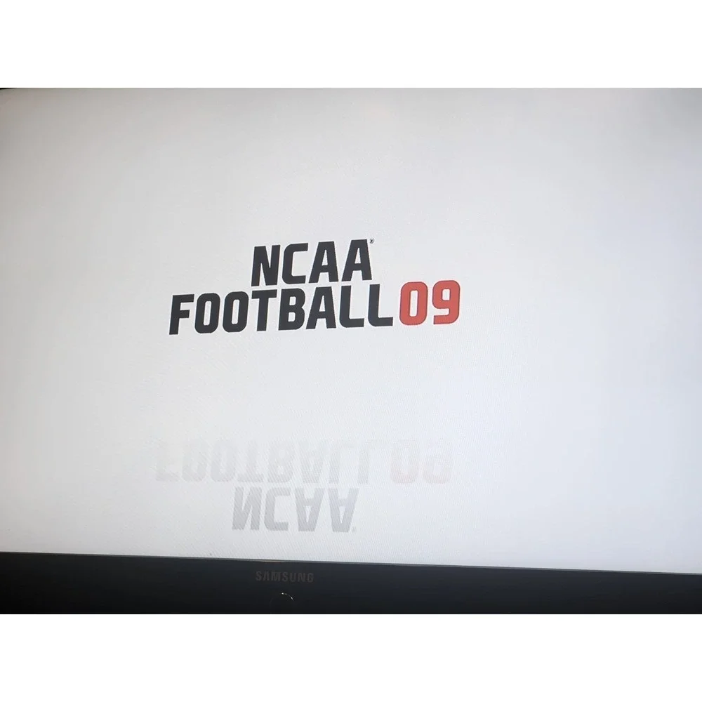 Lot NCAA Football 08 & NCAA 09 PlayStation 3 PS3 Complete In Box With Manuals